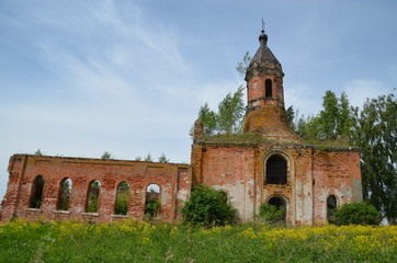 Fototapeta premium church old building Russia