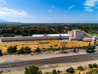 An old rail yard, located near Fremont, California