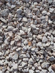 White stones background