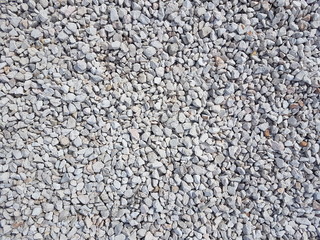 Many white stones background