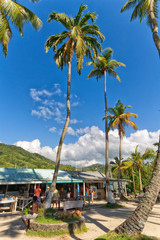 Marigot bay - Caribbean sea - Saint Lucia tropical island