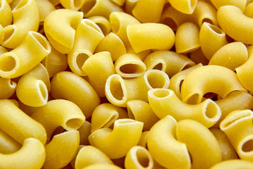 Uncooked italian pasta - Elbow Macaroni