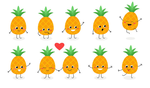Pineapple emoticon №1