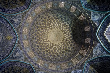 Fototapeta na wymiar Sheikh Lotfallah Mosque in Ispahan, Iran