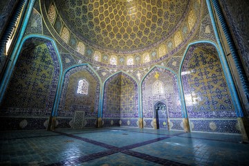 Obraz premium Sheikh Lotfallah Mosque in Ispahan, Iran