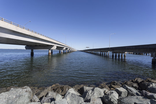 Redcliffe Peninsula - Crossing the Bramble Bay