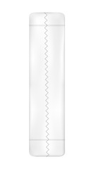 Pack mint gum stick mockup. Realistic illustration of pack mint gum stick vector mockup for web design isolated on white background