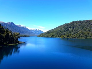 Fototapeta na wymiar Lake Lacar, Argentinian Patagonia