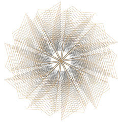 Obraz premium The cosmic object is a geometric fractal