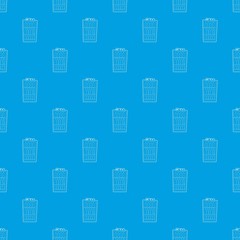 Refrigeration pattern vector seamless blue repeat for any use
