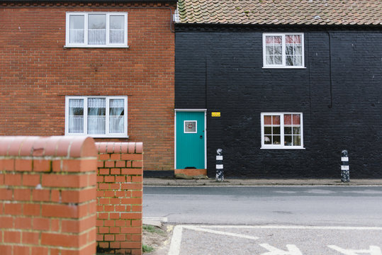 Brick buildings in England