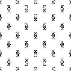 Dna icon. Simple illustration of dna vector icon for web