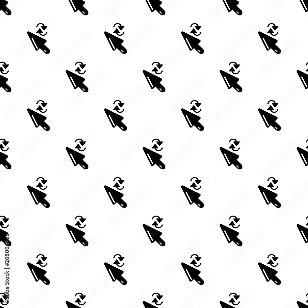 Poster cursor element icon. simple illustration of cursor element vector icon for web