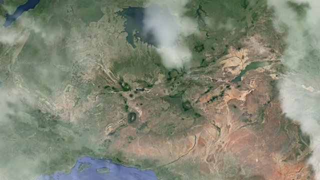 Земля zoom - Кения Найроби