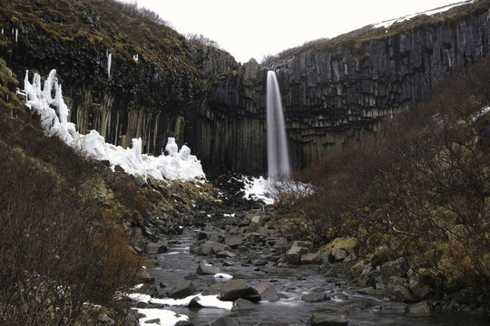 Svartifoss Waterfall Iceland