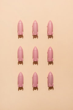 Compositions of miniature of bomb/space rockets