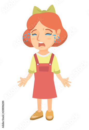 How to raise fat on keto Cartoon picture of little girl crying