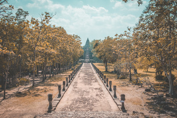 Fototapeta na wymiar Phanom Rung Historical Park in Buriram, Thailand