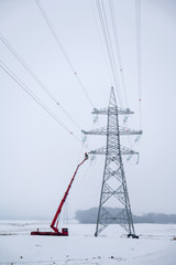Electricity towers