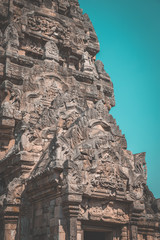 Fototapeta premium Phanom Rung Historical Park in Buriram, Thailand