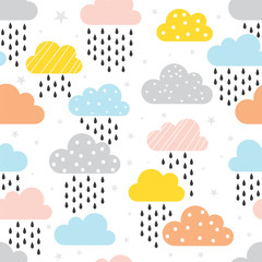 cute cloud pattern