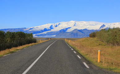 Route Number One in Iceland