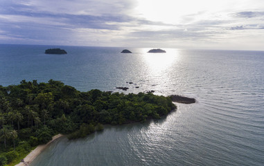 Stunning islands off the coast of Koh Chang, Thailand.