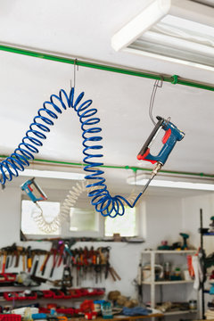 Upholstery workshop
