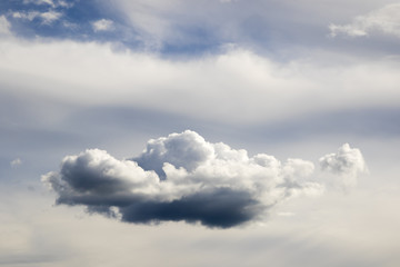 Storm clouds, dramatic sky
