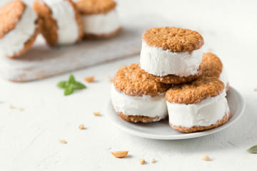 Ice cream sandwiches