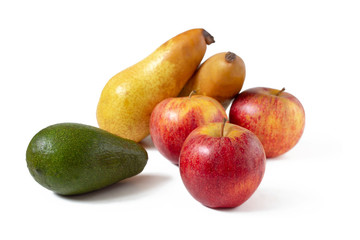 Apples, pears and avcados