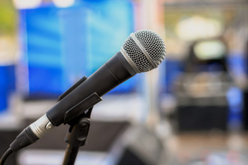Microphone, Singer, Popular Music Concert, Audience, Speech