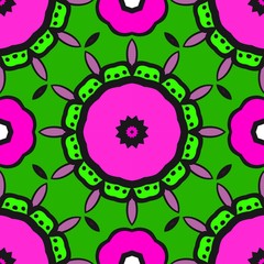 colored geometric vector pattern. Vector illustration. ideal for creative and decorative projects.