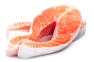 Steak fish salmon