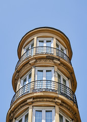 Fototapeta na wymiar Building Architecture Nice, France