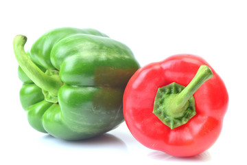 Red and green pepper