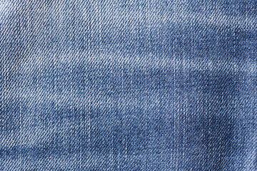 Denim jeans fabric texture background for clothing, fashion design and industrial construction concept.