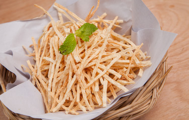 Fish Snack  (Pla Sen) - Background