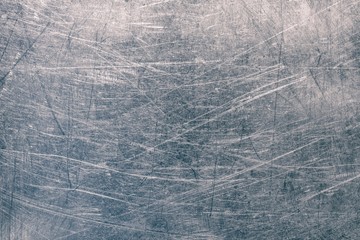 Scratches aluminum background