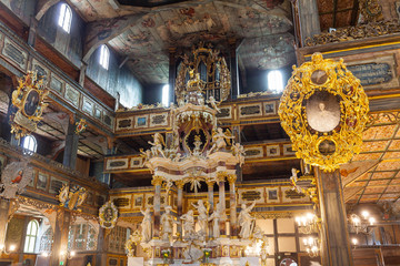 Timber-framed Baroque ecclesiastical Church in Swidnica