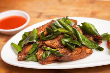 Fried Chicken with Thai Herb