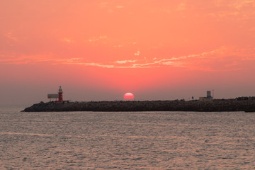 Fototapeta premium Fremantle Sunset