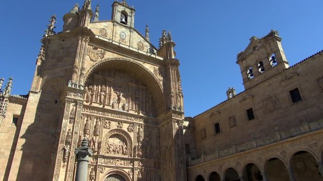 Front View of San Esteban Monastery