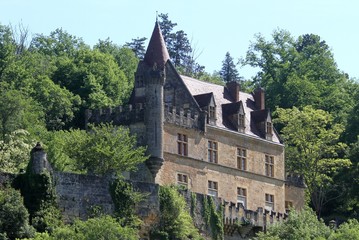 Fototapeta na wymiar manoir en Dordogne