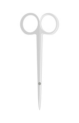 Glitter Pair of Scissors Card Vector Illustration