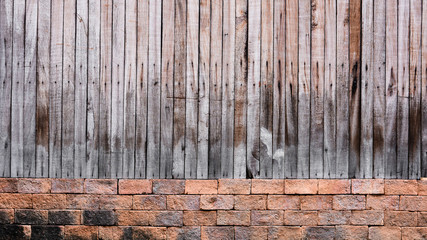 abandoned old wood plank texture - background