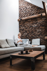 Woman Enjoying at Home