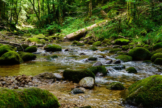 Geroldsau, Wasserfall, Bach