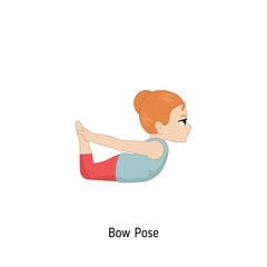 Child doing yoga.