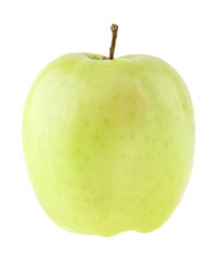 green apple isolated on white background